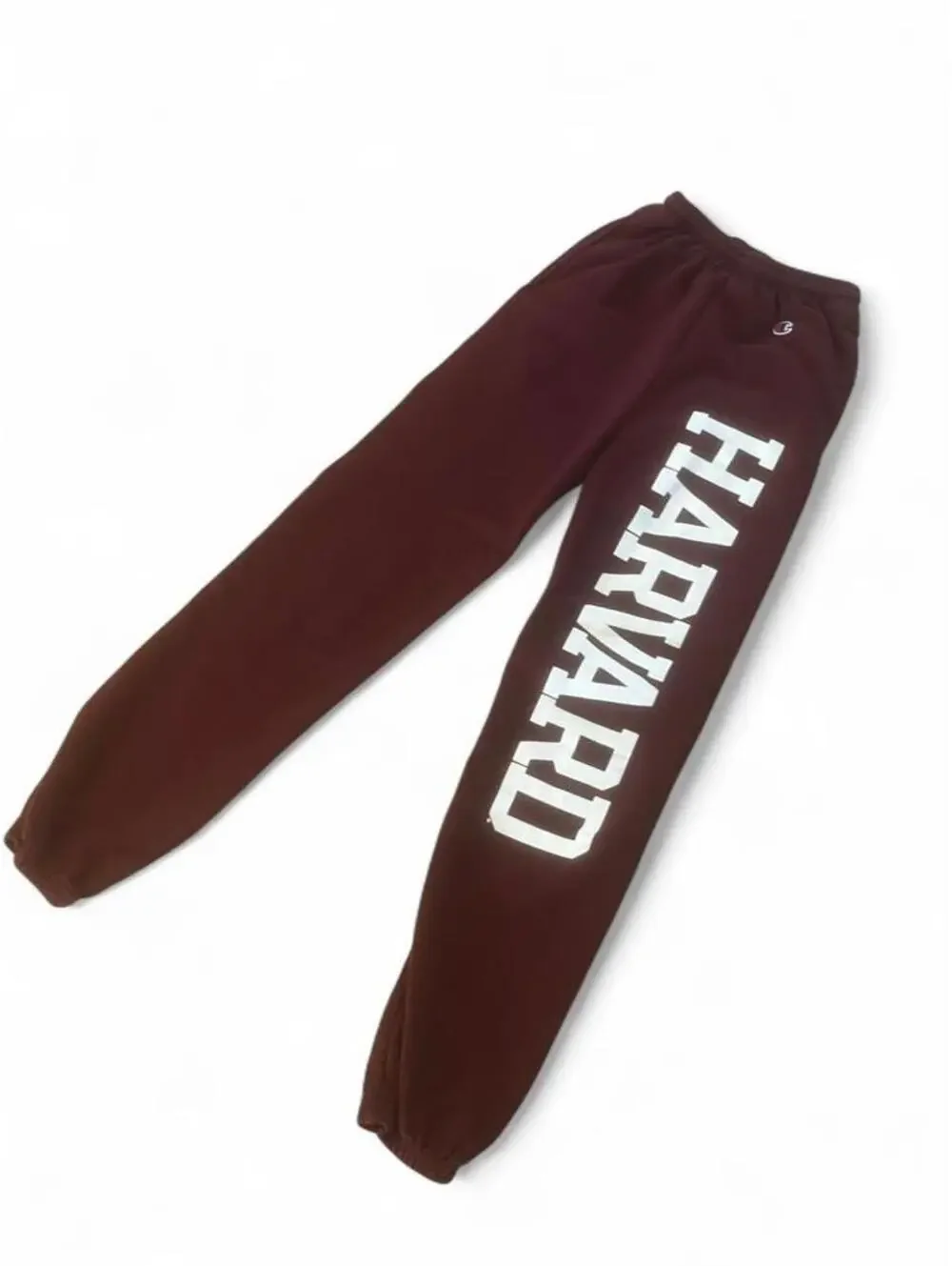 Vintage Champion Harvard Burgundy Sweatpants – Size XS